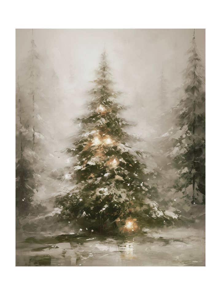 Tree Remastered Vintage Print for wholesale by The Nutmeg Home