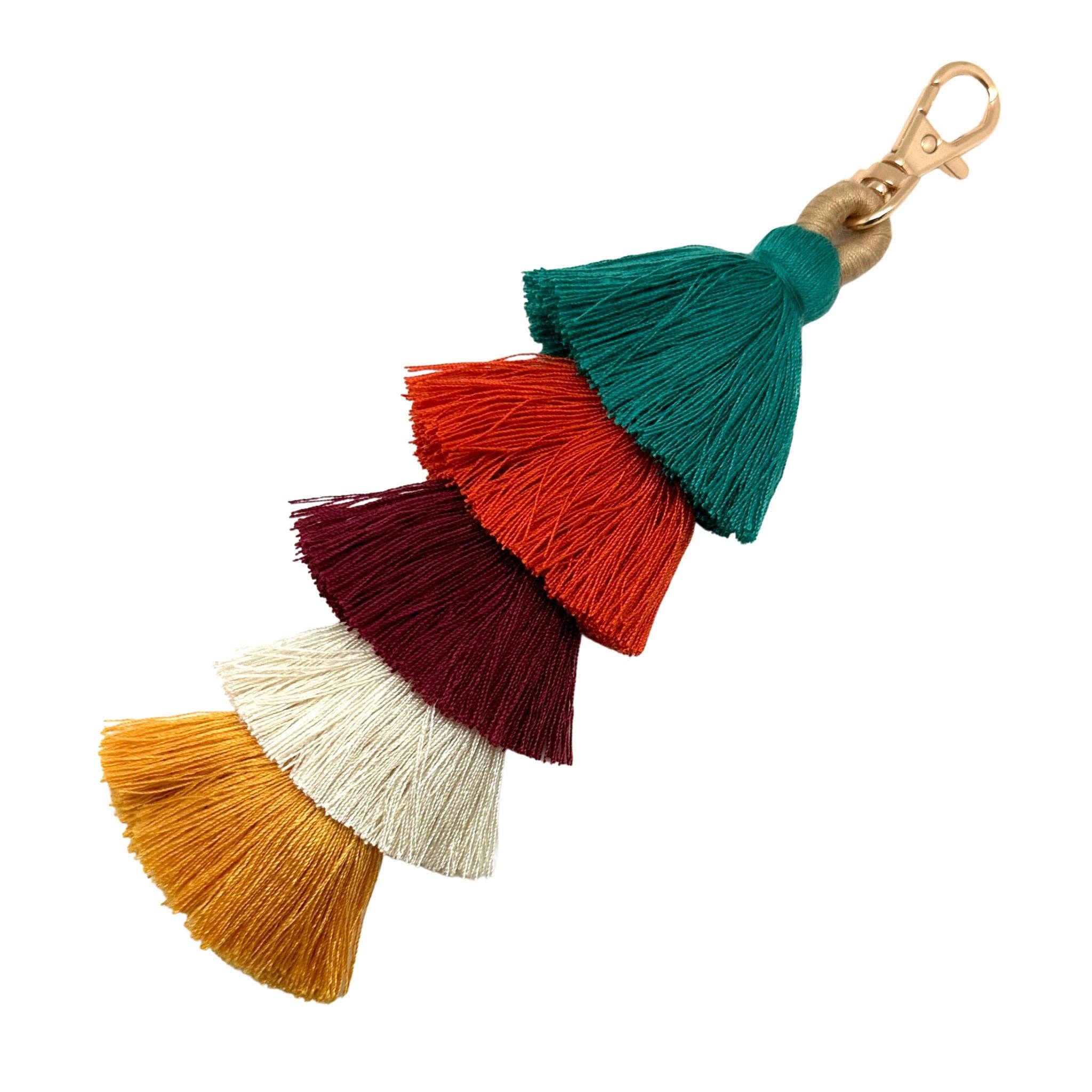 Cthru Purses - Wholesale Keychain - Women's - Cascading Tassels1