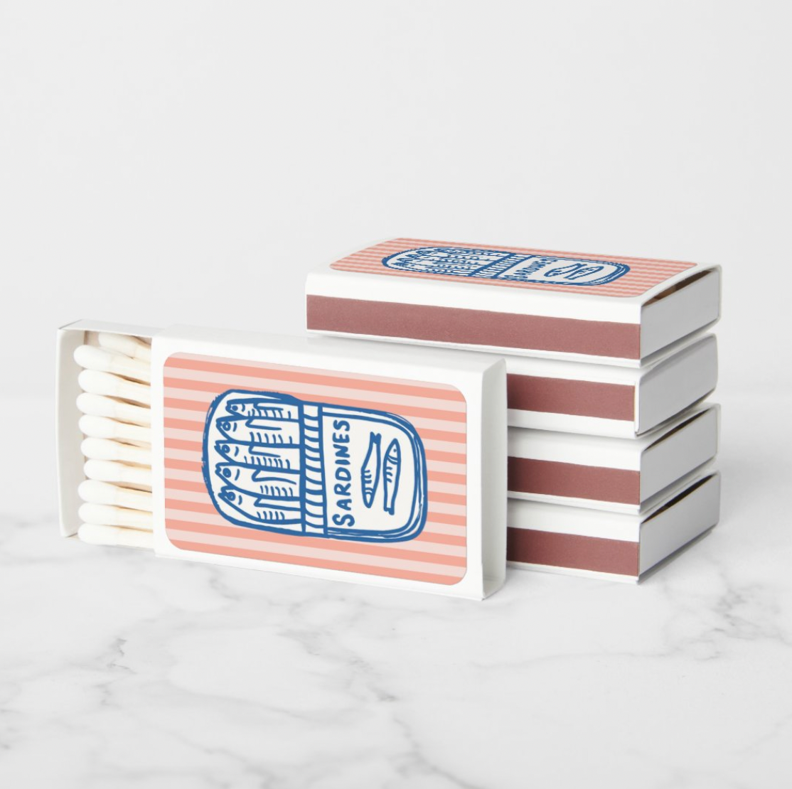 Electric Feels Company - Wholesale Matches - Sardines Match Box1