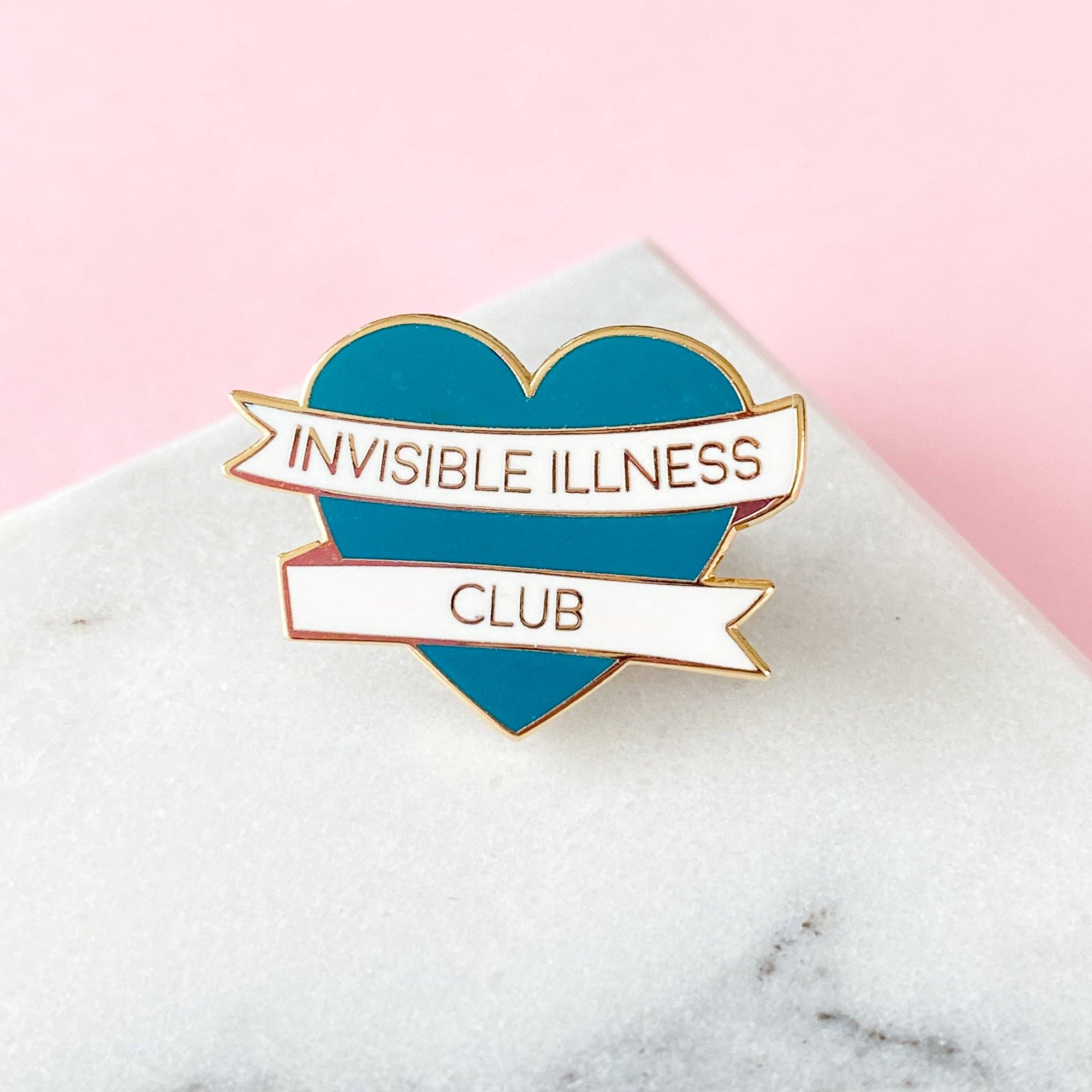 Sarah Frances – wholesale Lapel pin/button – Invisible Illness Club Enamel Pin (Limited Edition)0
