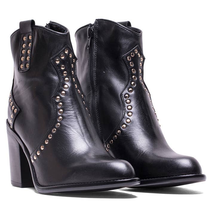 Elodie – wholesale Booties – Women's – BOTIN CA-0173 NAPPA WITH STUDS