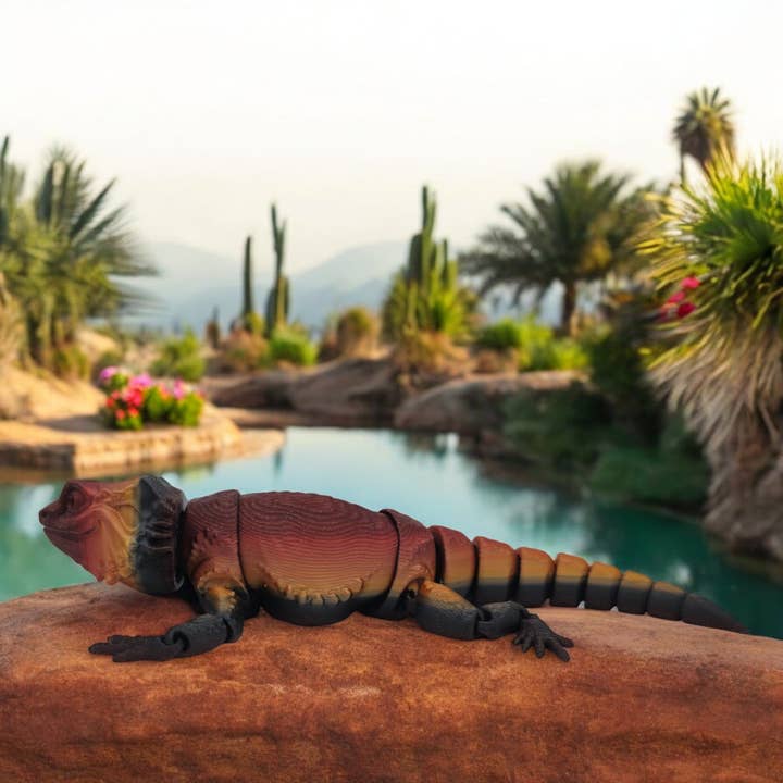 Fantasy Pets - Venta al por mayor Figura decorativa - Dragón Barbudo Polvoriento
