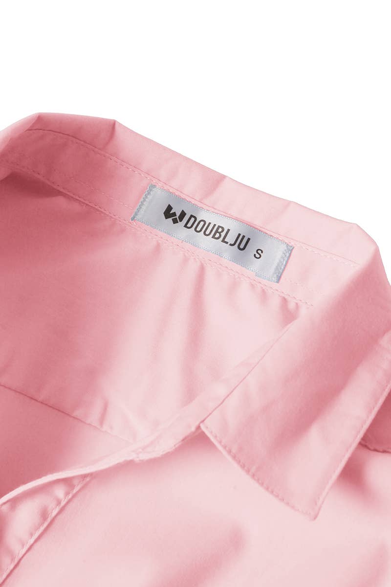 NINEXIS - Vente Chemise à col boutonné – femme - CWTDSL028_Chemises à col boutonné à manches longues2