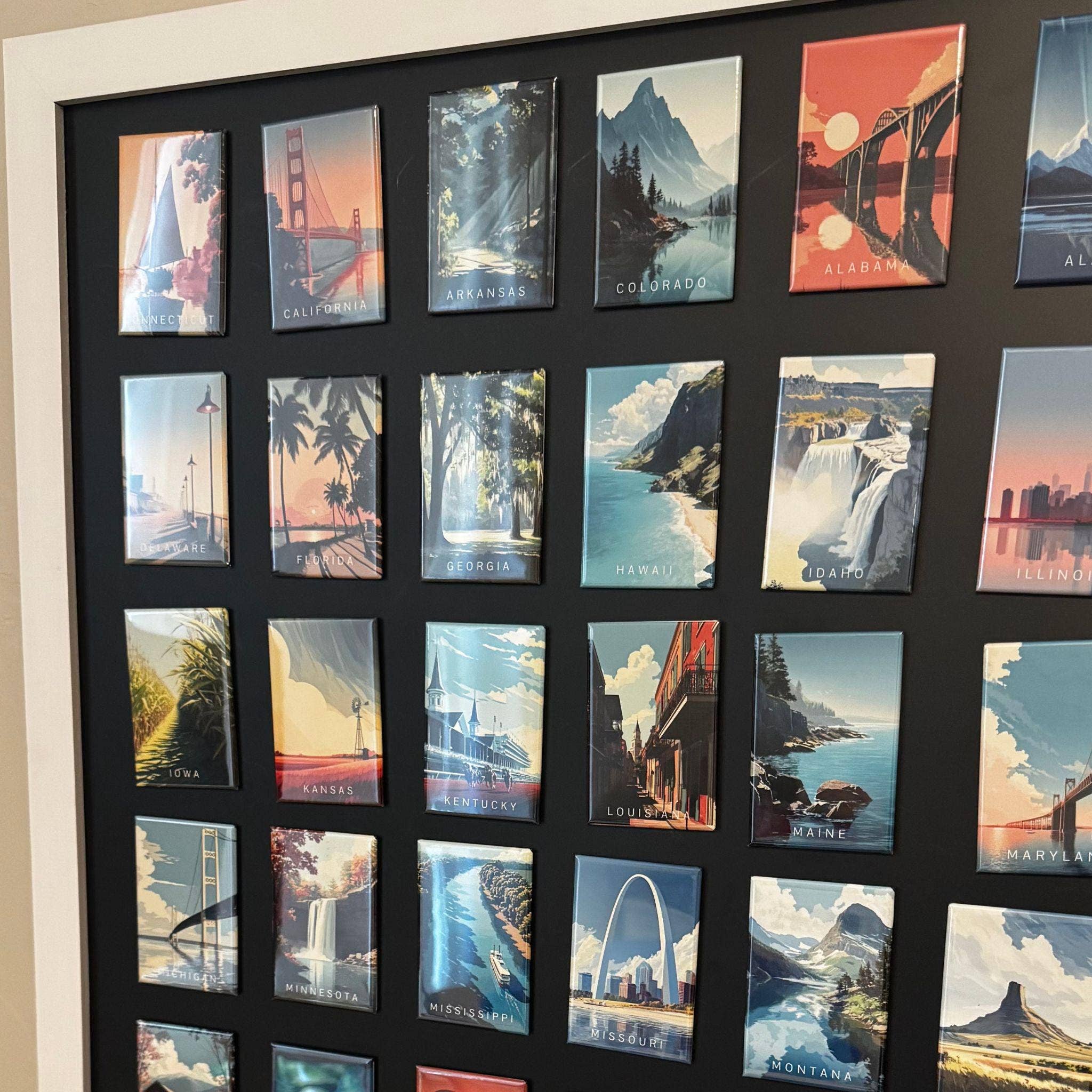 Tieu Magnetic - Wholesale Magnet - Utah Magnet | Delicate Arch | Travel Poster Style3