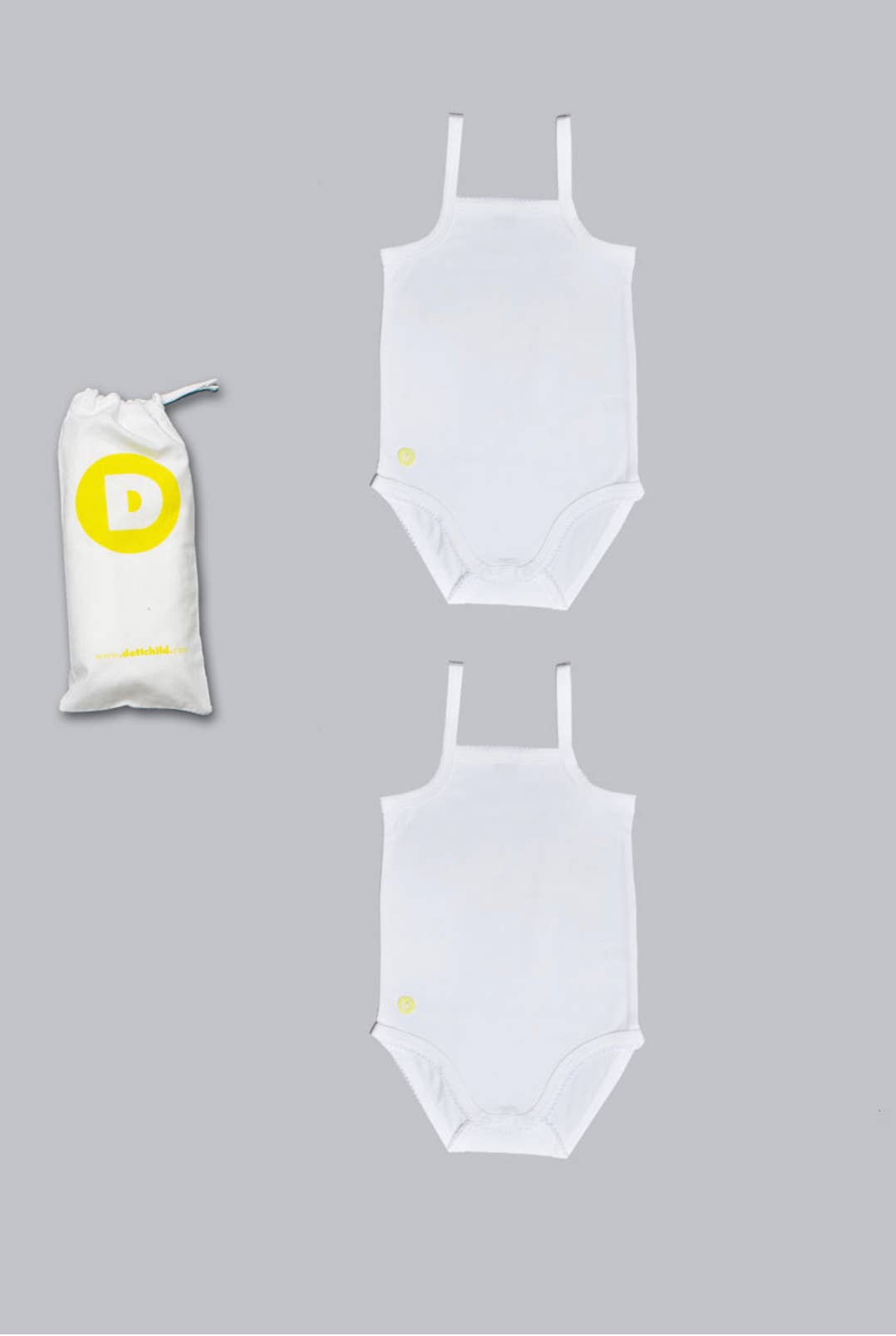 Dott Child – Bodysuit - Bebé por atacado – Macacão sem mangas branco bebê menino