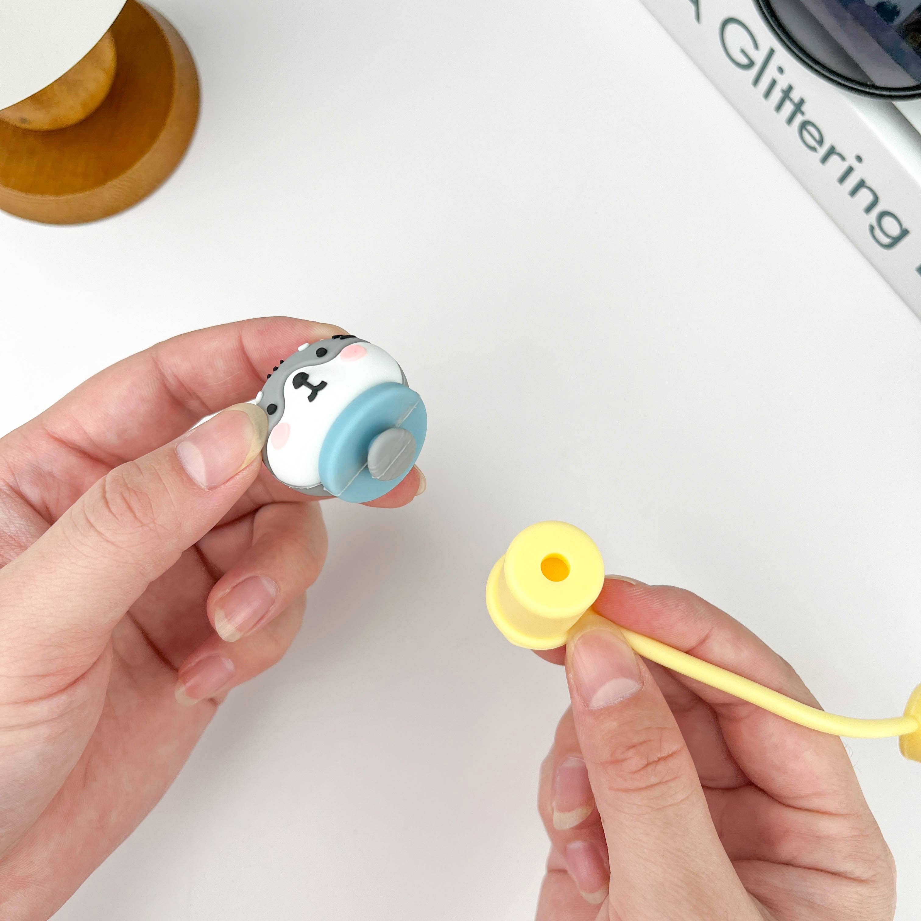 SoapElenGlen - Wholesale Drinking Straw - Straw Toppers Cute Animals Style Straw Cover6