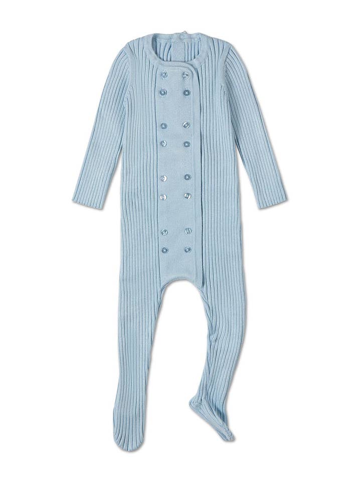 MiniMoi by MeMoi - Wholesale Bodysuit (Footed) - Baby - Sweater Rib Footie