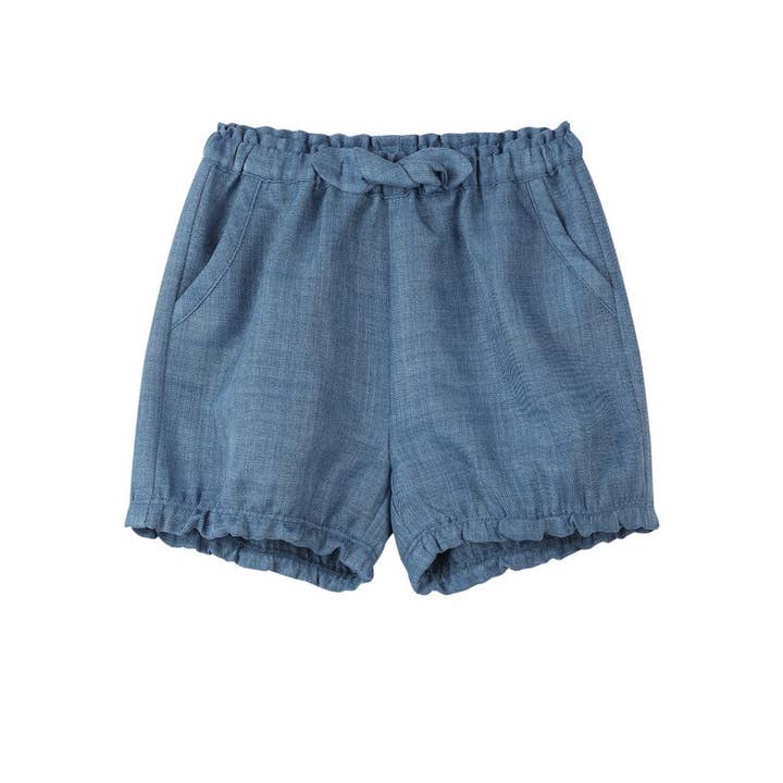 short Lucy bleu pour la vente par Vignette