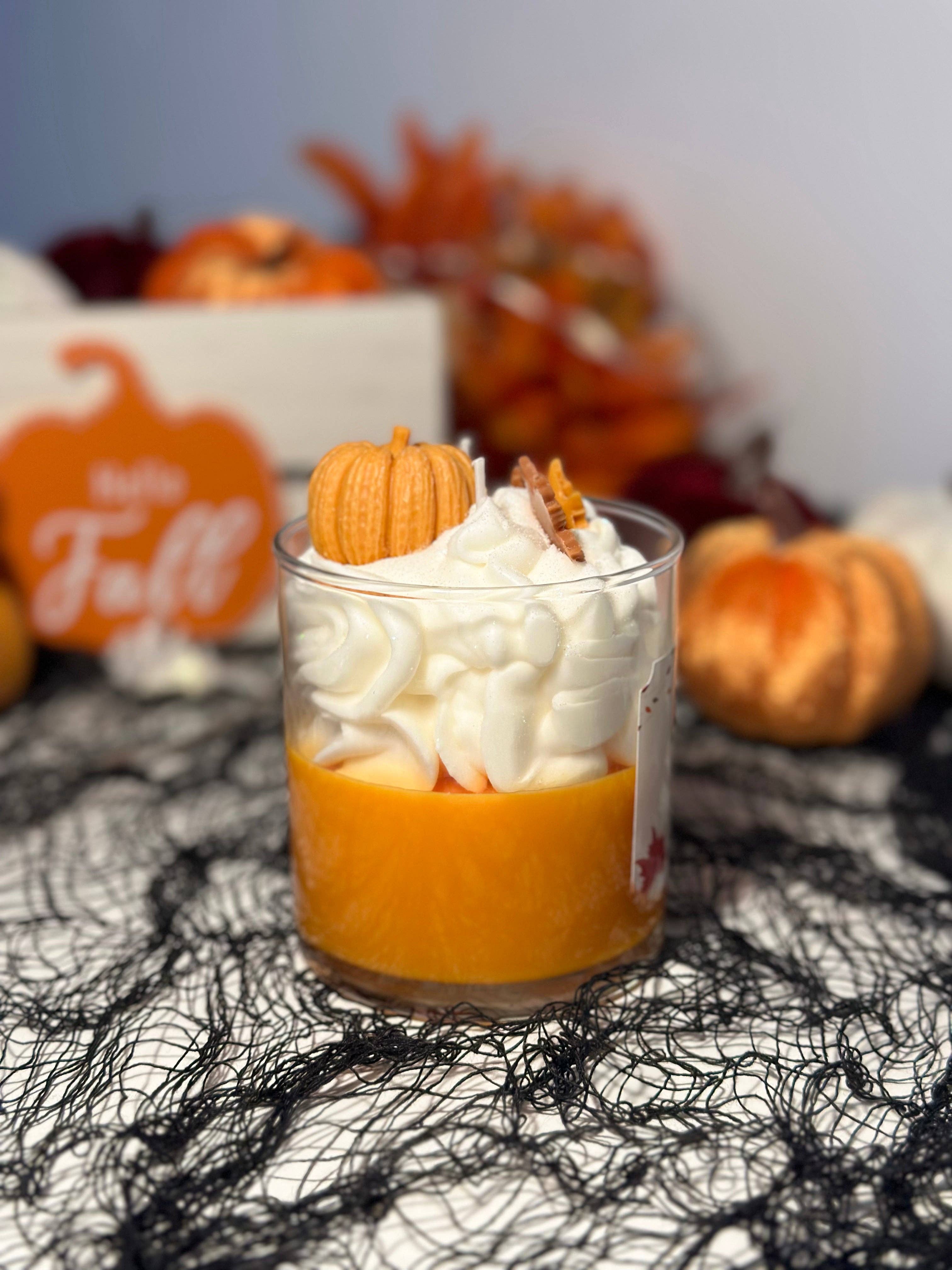 Sugar Candle - Wholesale Jar/Filled Candle - Pumpkin Spice Latte Candle – pumpkin scented fall candle 7