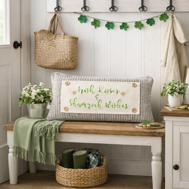 PillowPanels - Wholesale Throw/Decorative Pillow - CHARCOAL/CREAM STRIPES:  PILLOW ONLY (with insert) 15