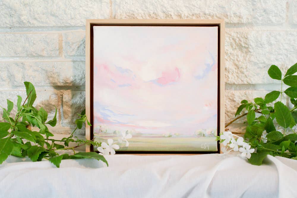 Elizabeth Sage Art - Venta al por mayor Ilustración - Estampado Pinkie Square1