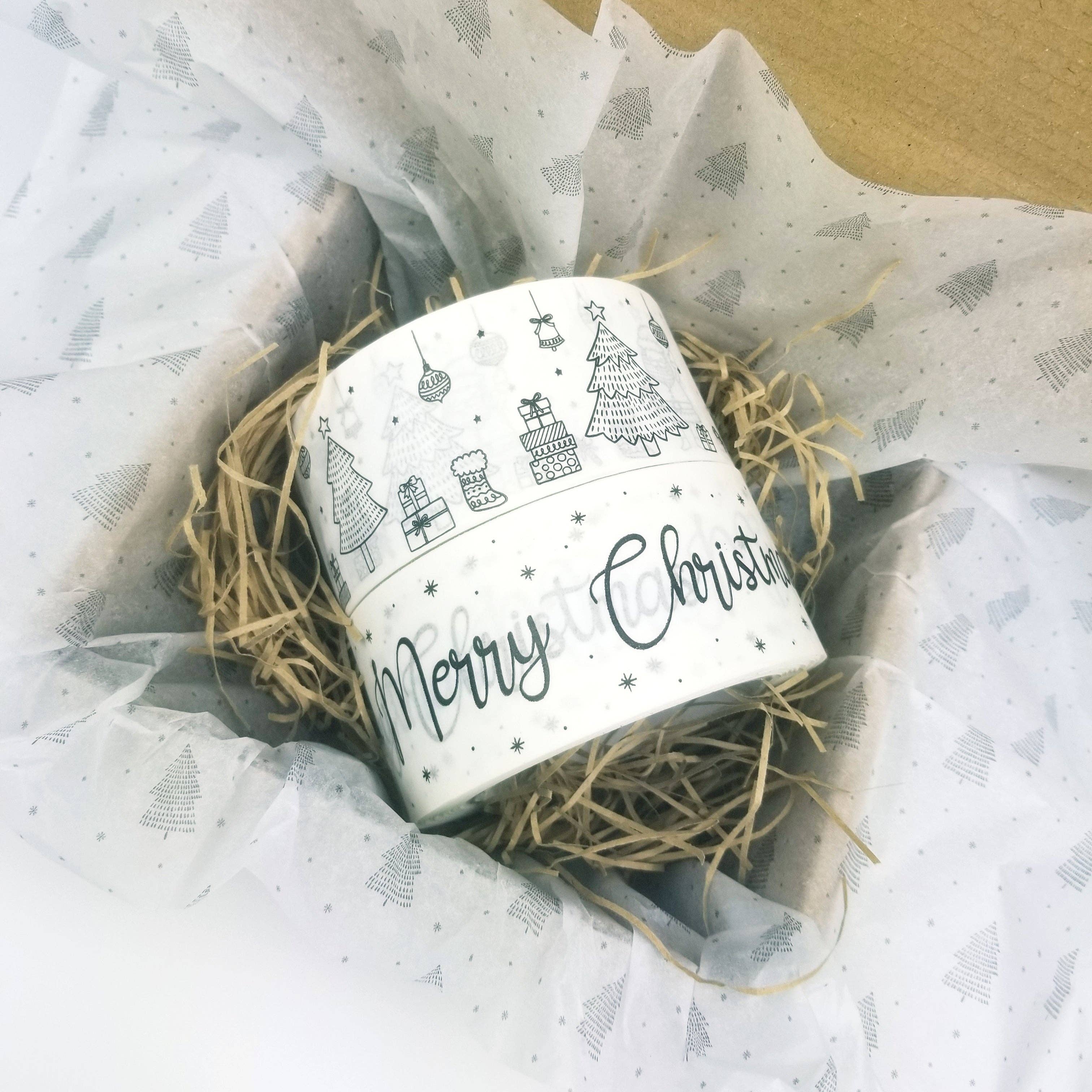 Tissue & Tape – wholesale Tissue paper – Christmas Trees & Snowflakes tissue paper2