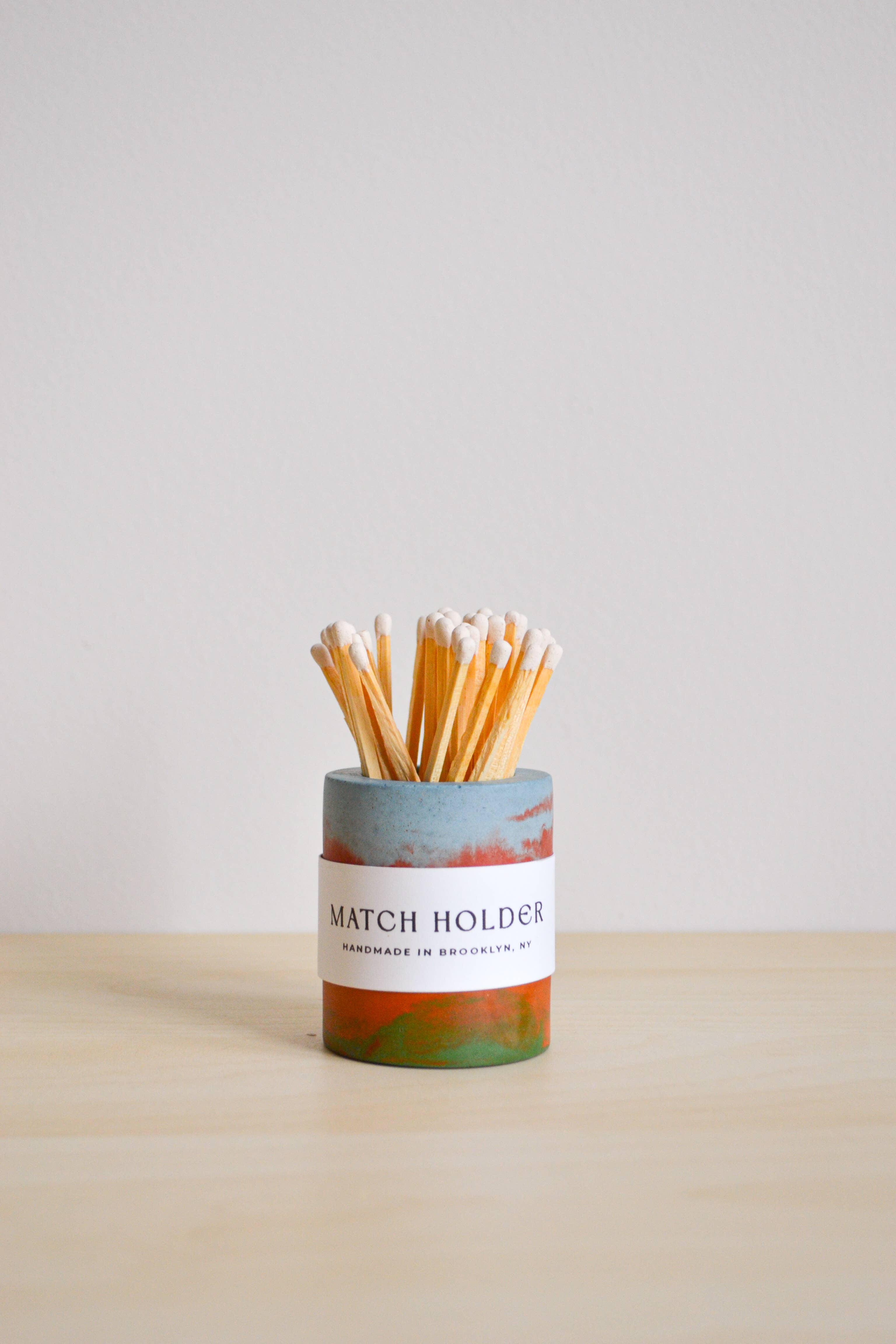 LindaMakess – Engroshandel Plantekrukke – Regnbue Akvarel Tændstikholder1