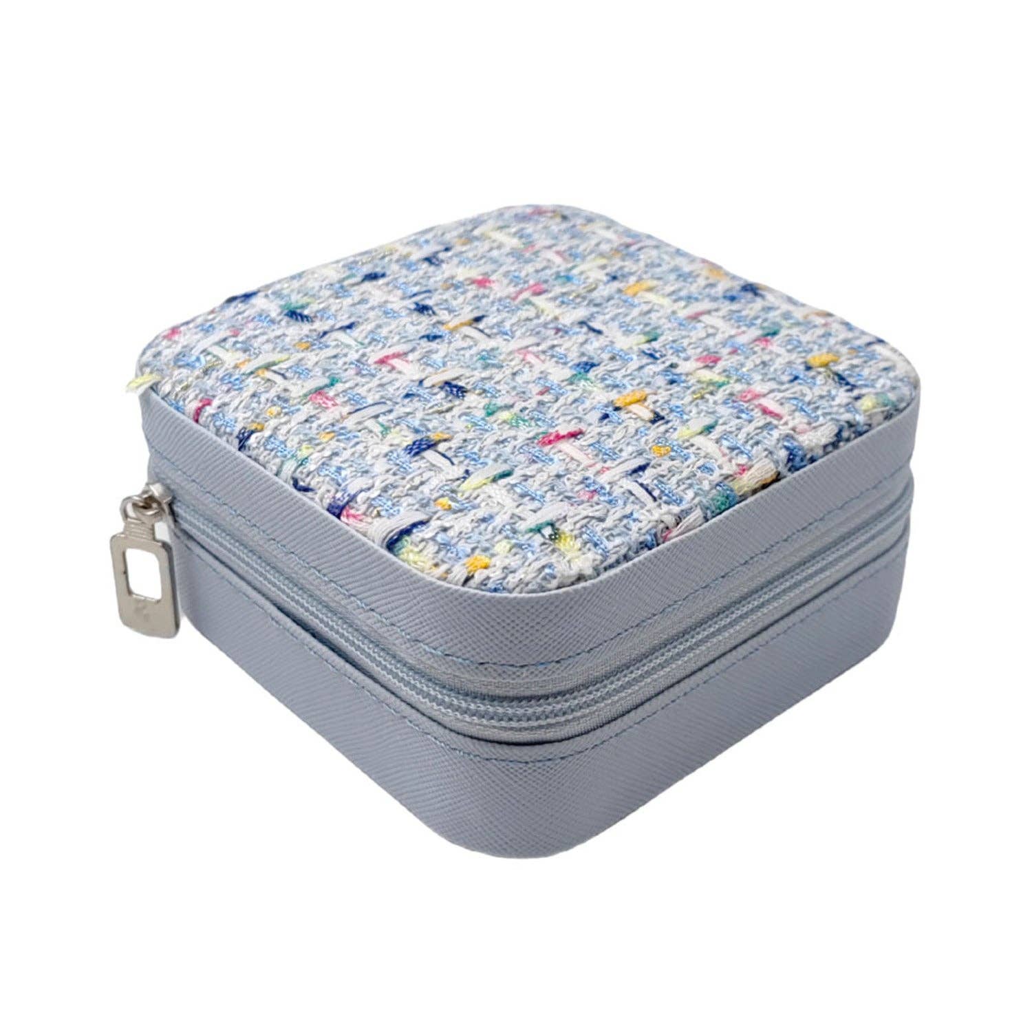 MiMi Wholesale - Wholesale Jewelry Box/Organizer - EG10301 Tweed Jewelry Box3