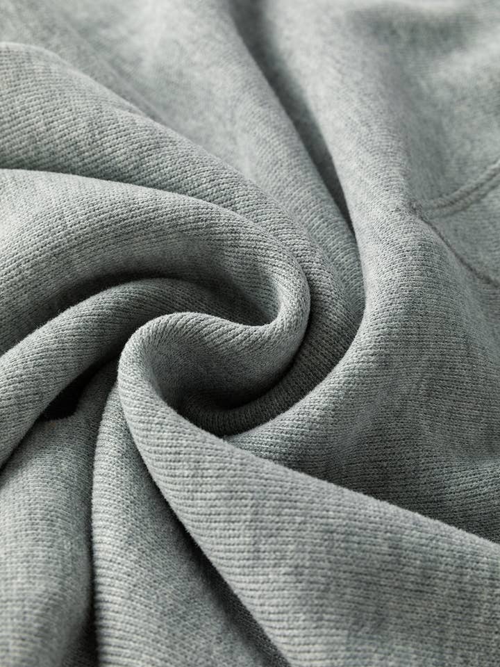 Medium Grey Side Split Drop Shoulder Oversized Sweatshirt for wholesale on Faire8