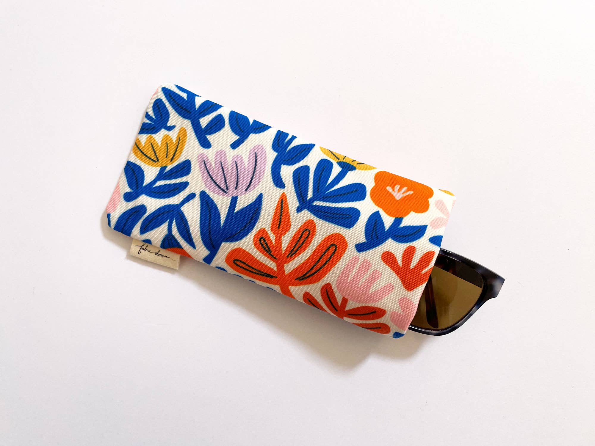 Fabric Drawer - Wholesale Eyewear Cases & Holders - Women's - Handmade Fabric Sunglasses, Glasses Case - Petals (Light)4