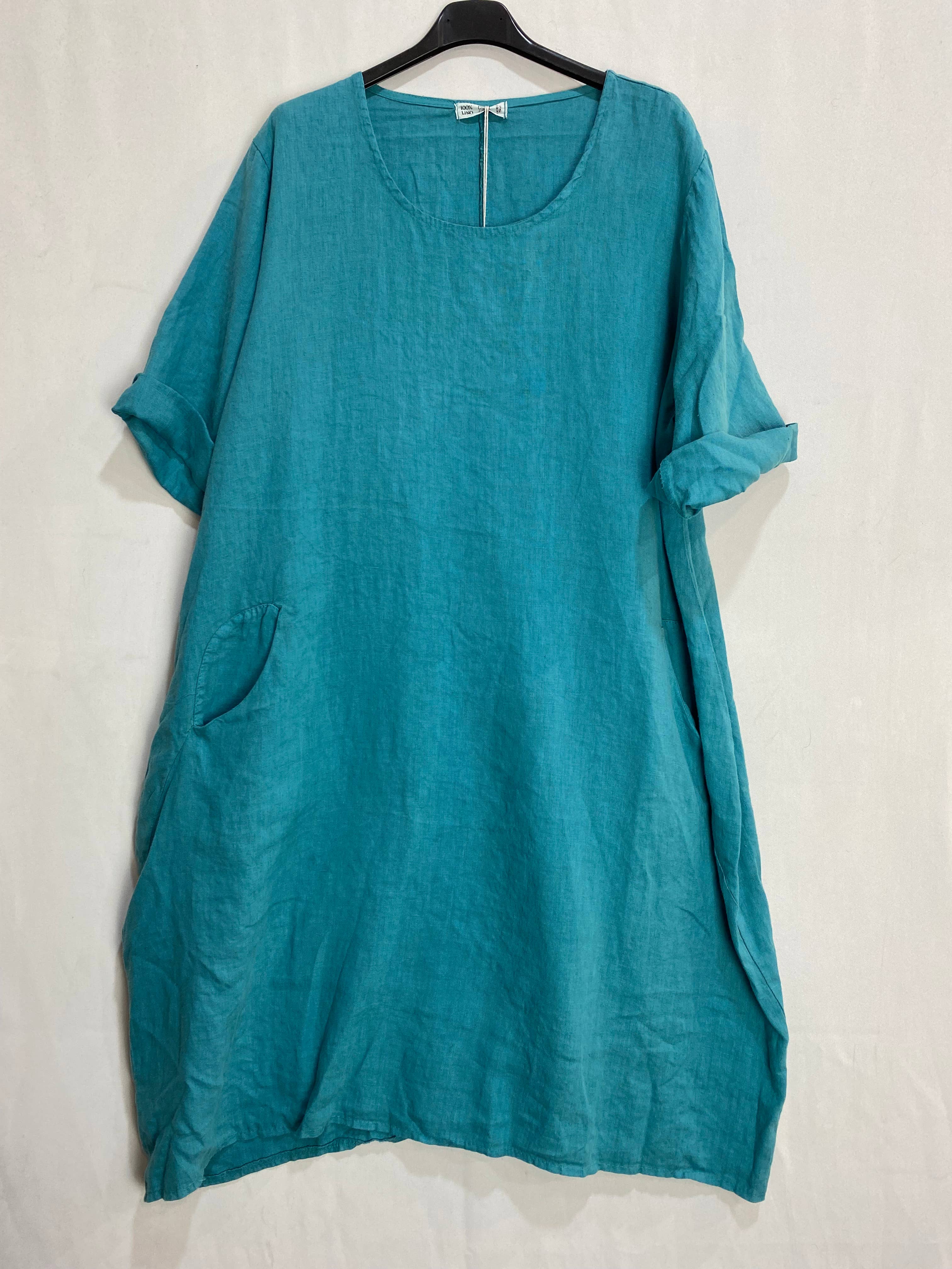 LINEN & COTTON HOUSE – Großhandel Kleid – Damen – Leinenkleid 167 Frühling Sommer Kollektion11