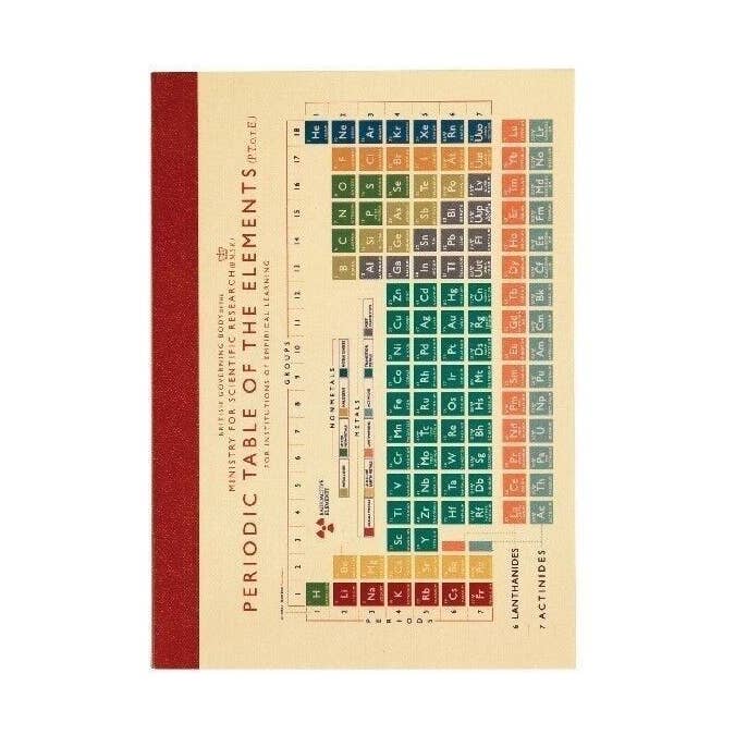 A6 Notebook - Periodic Table for wholesale by Rex B2B - UK