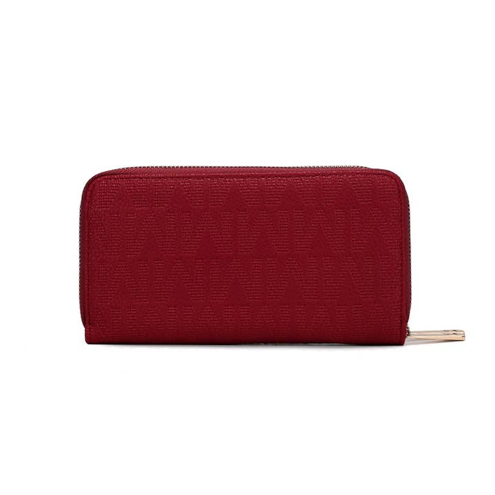 MKF Collection – Engroshandel Tegnebog - Dame – MKF Lisbette Præget M Signature Pung Håndtaske Kvinder17