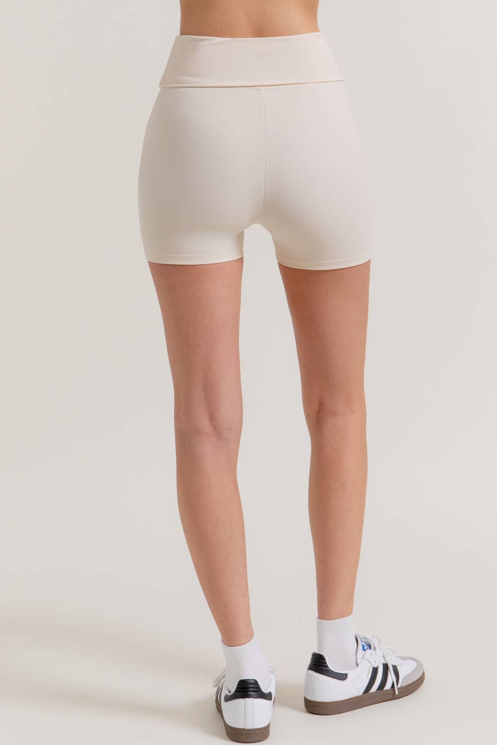 Active Basic | Active USA – wholesale Athletic shorts – Women's – Waist Fold-Over Active Bike Shorts13