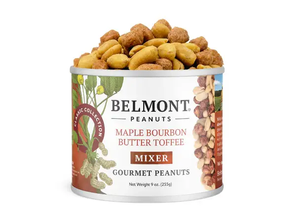 Belmont Peanuts - Wholesale Nuts - Maple Bourbon Butter Toffee Mixer0