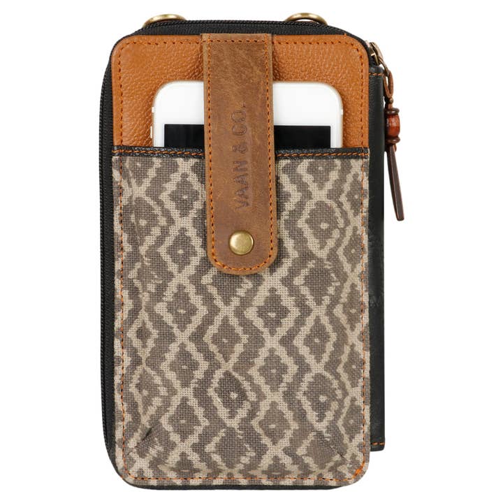 Vaan & Co. - Wholesale Crossbody Bag - Women's - Pebble Prism Cellphone Wallet2