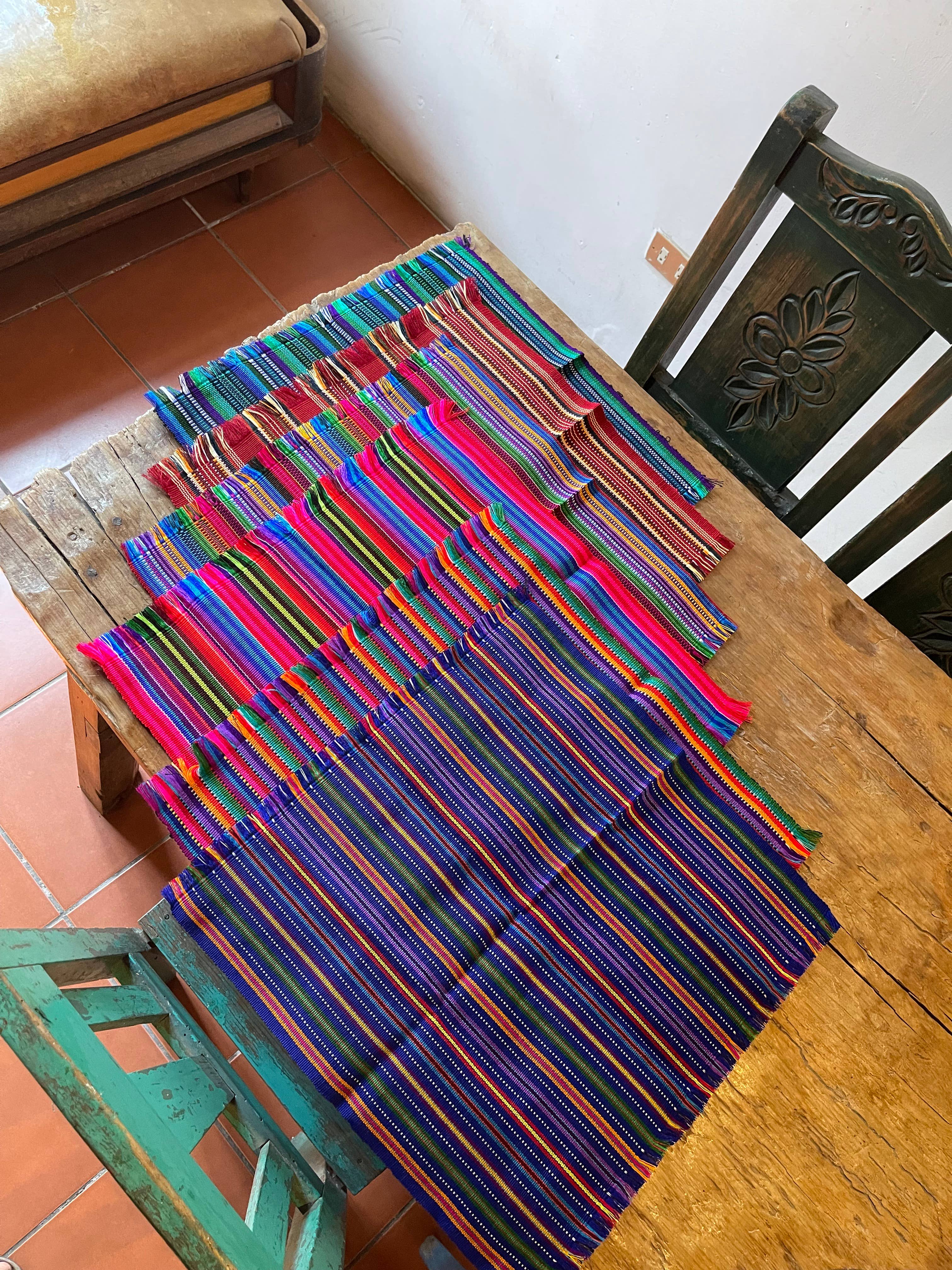 GUATEARTISAN - Venta al por mayor Servilletas de tela - Servilletas textiles tejidas a mano de colores16