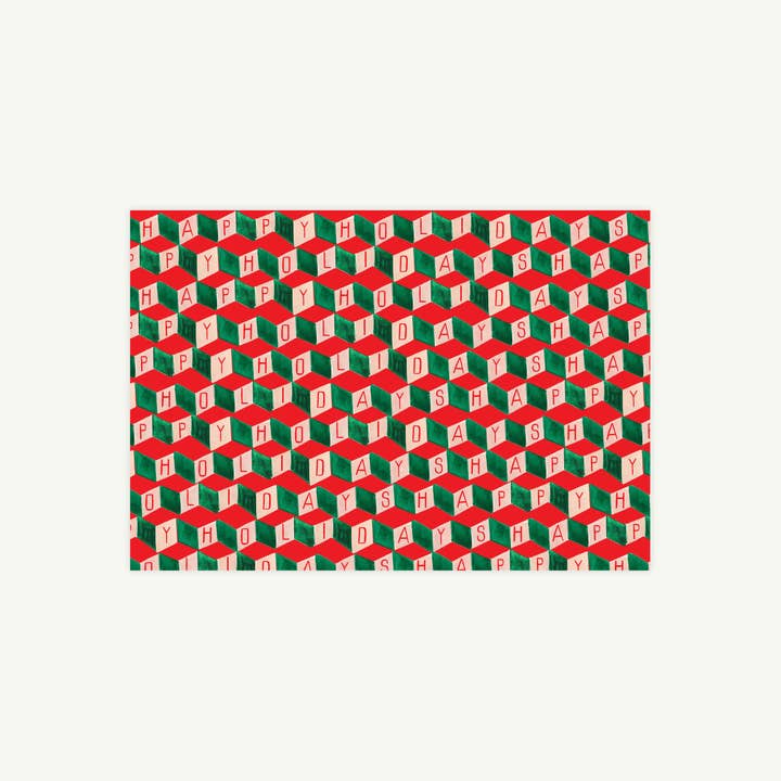 Holidazed and Confused Gift Wrap for wholesale by Mr. Boddington's Studio