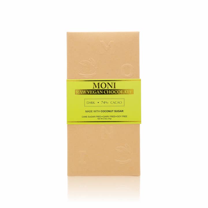 Dark Raw Vegan 74% Cacau por atacado de MONI