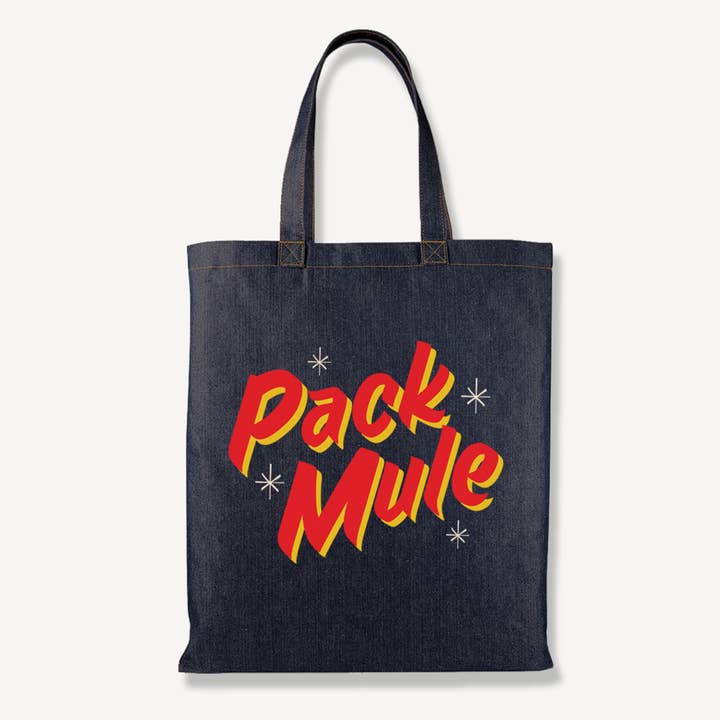 Rock Scissor Paper - Venta al por mayor Bolsa de asa- Mujer - Bolso de lona de pintor de letreros Pack Mule