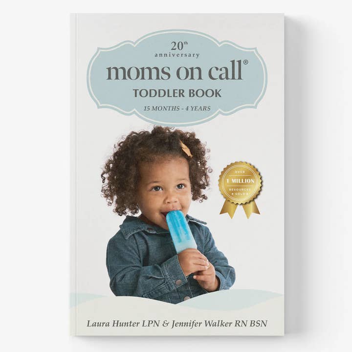 Moms on Call | Toddler Book (20th Anniversary Edition) for wholesale by Moms on Call