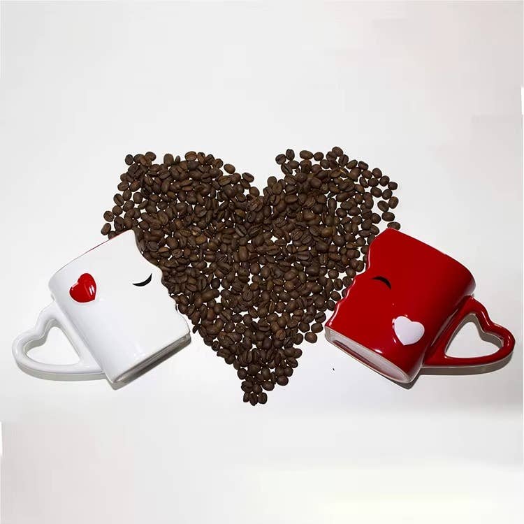 VIGOR - Wholesale Coffee Mug - Kissing Coffee Mugs Gift Set with Gift Box5