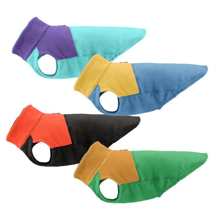 #72231 Fleece Vest Two Tone for wholesale by Gooby