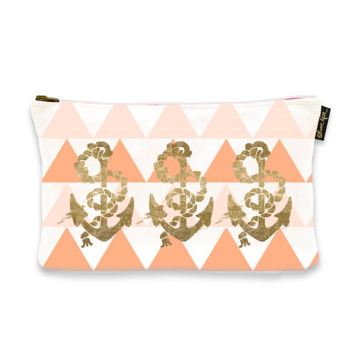 Oliver Gal Sea Lover Art Pouch (Size 9x6) for wholesale by The Oliver Gal Artist