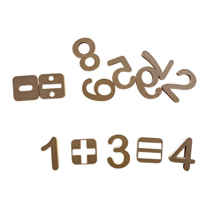 NEW - Mini Maths Set Loose Parts for wholesale by CJECOPLAY INC.