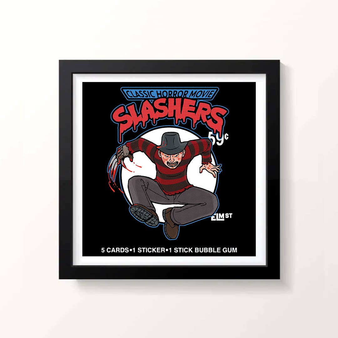 Harebrained! - Wholesale Art Print - Classic Horror Movie Slasher 9x9 Prints0