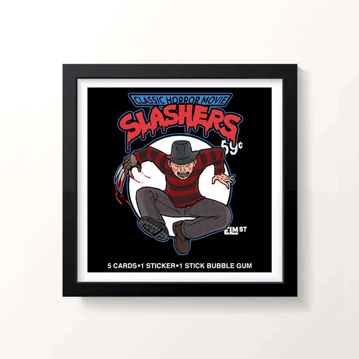 Harebrained! - Wholesale Art Print - Classic Horror Movie Slasher 9x9 Prints