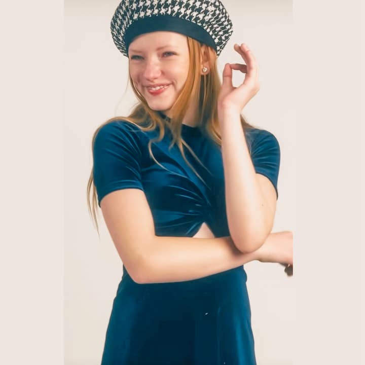 GIFT & ME - Wholesale Beret - Women's - Tweed Beret Hat