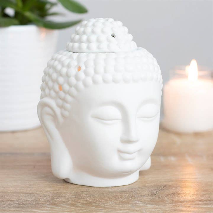 Naked Scents – wholesale Wax warmer – Buddha Head Wax Melt Burner1