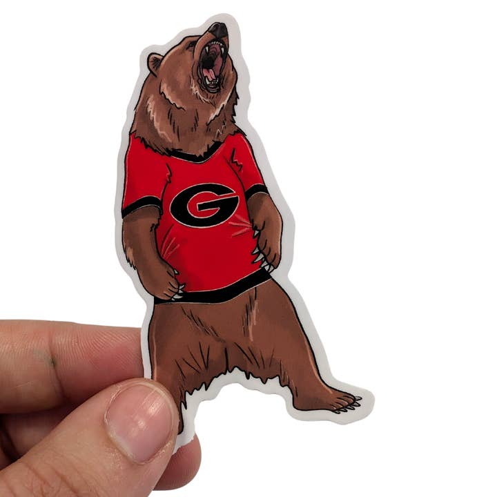 Autocollant UGA Bear pour la vente par Athens Art & Frame
