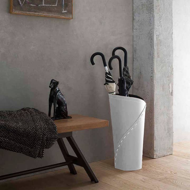 LIMAC Design - Wholesale Umbrella Stand - KATRINA leather umbrella stand