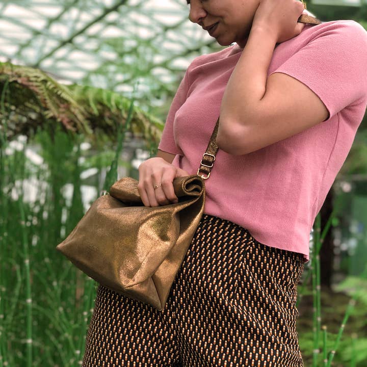 NaSoNgo - Wholesale Top Handle Bag - Women's - Embreagem de papel13