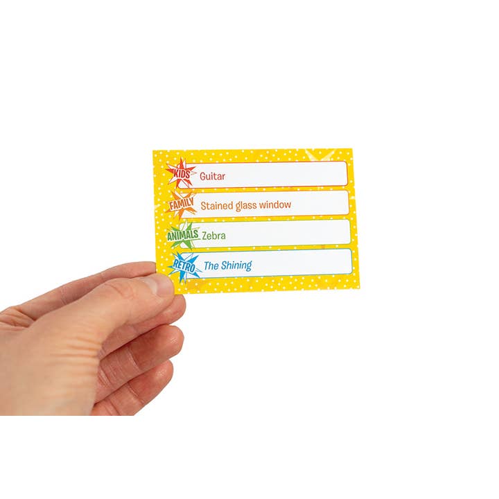 Outset Games and Cobble Hill Puzzles - Wholesale Board Game - Family Charades Retro Design - Perfect for Family Game Night4