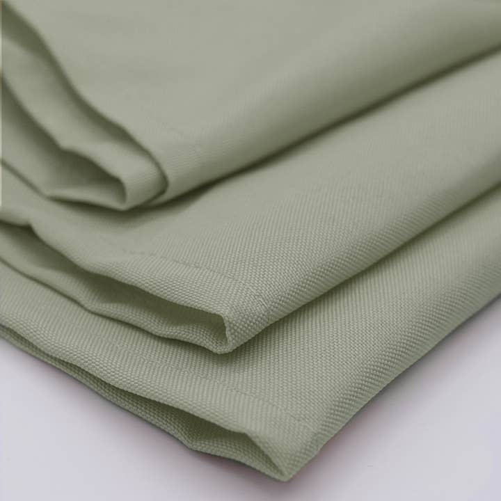 YOUR CHAIR COVERS - Wholesale Dinner & Cloth Napkin - 20 Inch Polyester Cloth Napkins Sage (Pack of 10)3