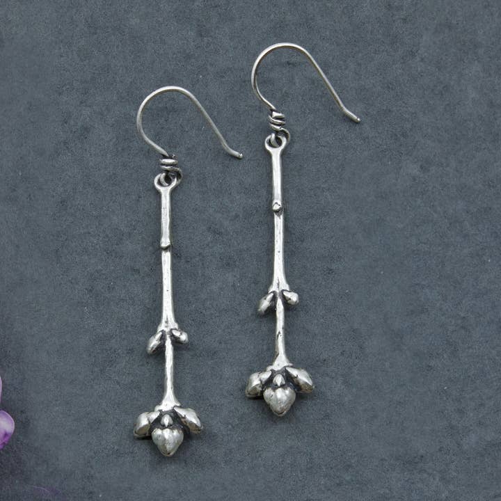 Branch and Blossom Earrings S/S for wholesale by Sara Metalsmith