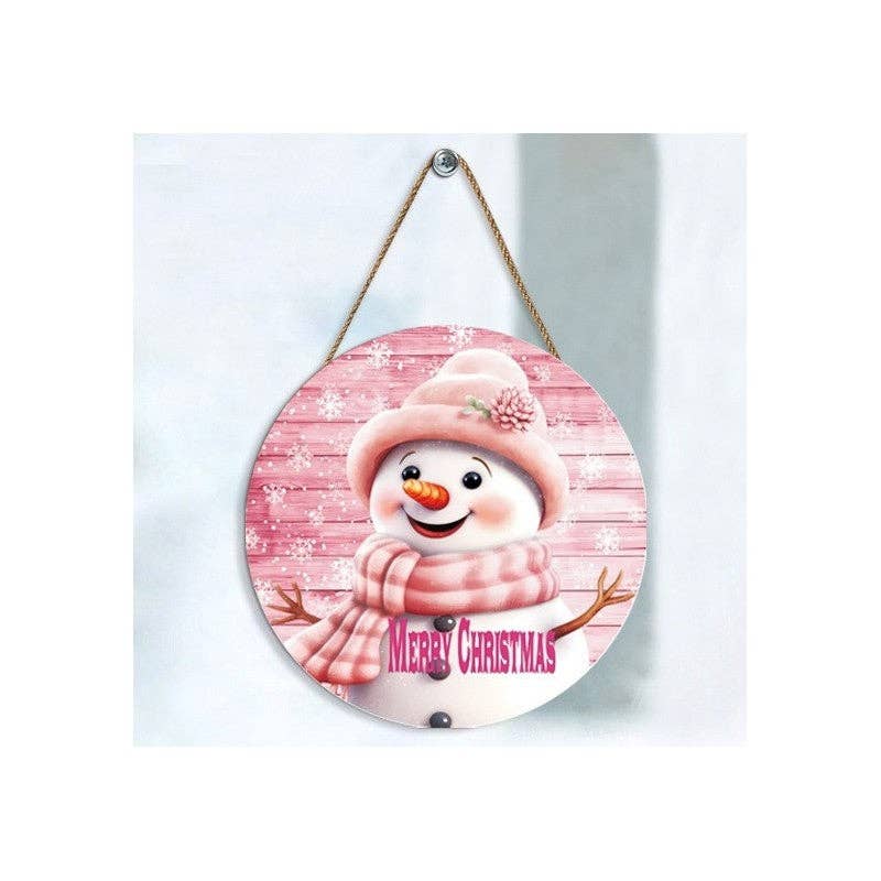 Ekartini - Wholesale Door Hanger - Wooden Creative Round Door Sign Hanging4