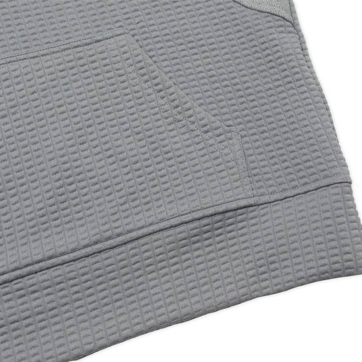New Frontier - Wholesale Hoodie - Women's - Women's Waffle Tech Hoodie (Lunar)