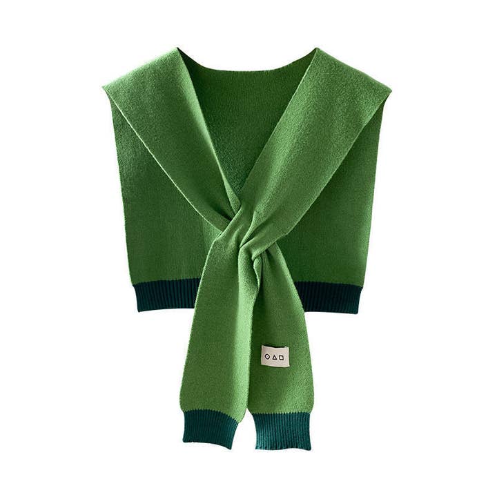 VividLux - Wholesale Wrap - Women's - Cozy Colorblock Knit Shawl5