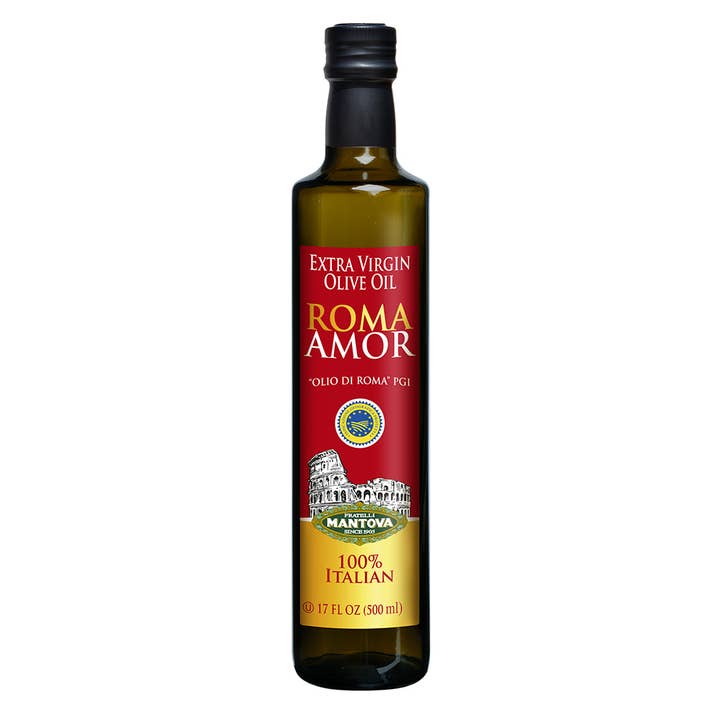 Fine Italian Food - Wholesale Olive Oil - Mantova Roma Amor "Olio di Roma" PGI Extra Virgin Olive Oil,