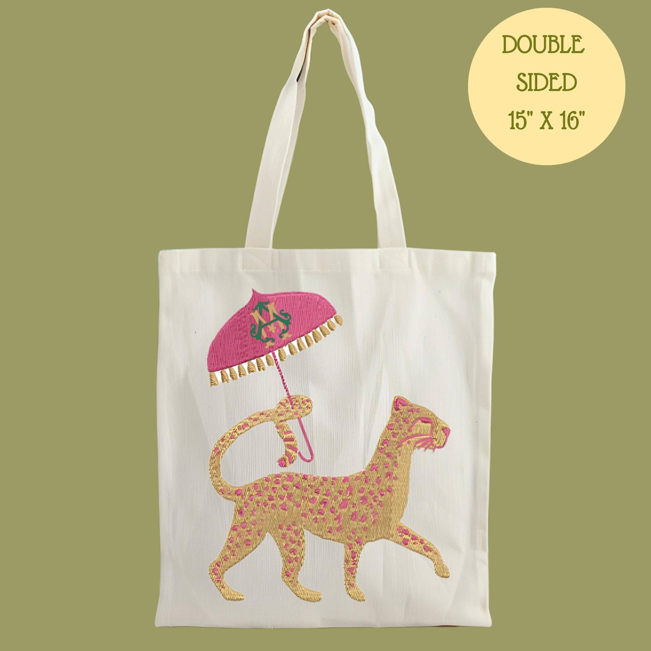 Cottage & Club - Wholesale Tea Towel - Preppy Palm Beach Monkey Pagoda Bar Cart Leopard Elephant Tea Towel Set | Colorful Waffle Weave Towels - Monogram Gift Personalize Options5